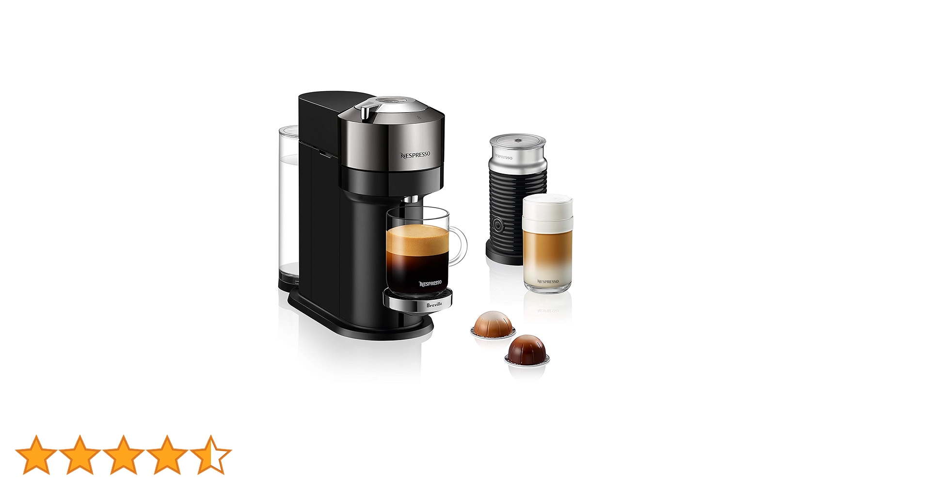 Nespresso Vertuo Next Deluxe Coffee and Espresso Machine by